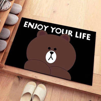 托脸布朗熊 100*120cm