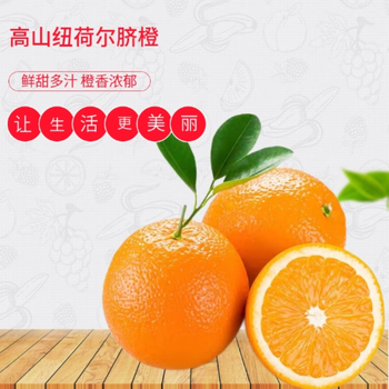 遇见悯农湖北纽荷尔脐橙赣南脐橙新鲜橙子当季水果手剥冰糖甜橙产地直发 湖北高山纽荷尔脐橙 优选带箱9斤装（70-80mm）