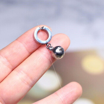 缘诗芸阴环无需穿孔女铃铛阴钉吊坠乳环免打孔乳钉