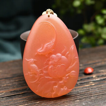 妙普乐青鱼石吊坠青鱼石锦上添花吊坠搭配手工绳,做工精致,色