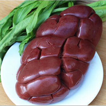 麦海龟牛腰子生鲜 牛红腰 内腰牛肾 1000g适合爆炒 烧烤串串 牛腰子