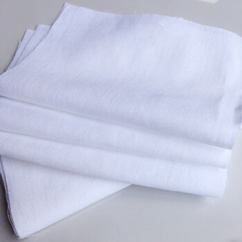 布料新手拼布小布组布头diy手工小布头零发圈 白色 白布20片20*15厘米