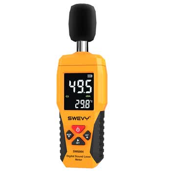 速为（suwei）SW-6004噪音计迷你分贝仪声级计高精度工业数字噪音测试仪A加权