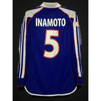 京霆00日本主场长袖中田英寿名波浩复古球衣定制 不印制(无印号) s