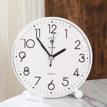 北极星(polaris)老人大字静音个性简约时尚闹钟家用台式学生宿舍闹钟