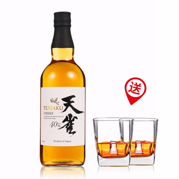 【天雀*】【送2洋酒杯】天雀(TENJAKU) 日本原瓶进口洋酒 日本威士忌可乐桶 天雀威士忌 单支700ml【行情 报价 价格 评测】-京东