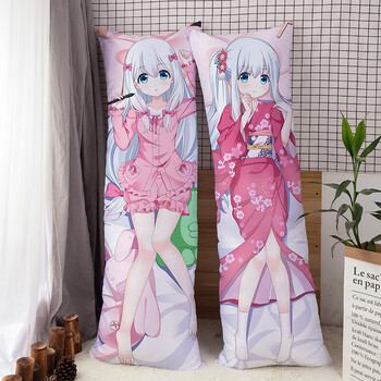 原神周边等身抱枕动漫二次元可莉鬼灭狂三靠枕学生宿舍枕头布艺 黄漫