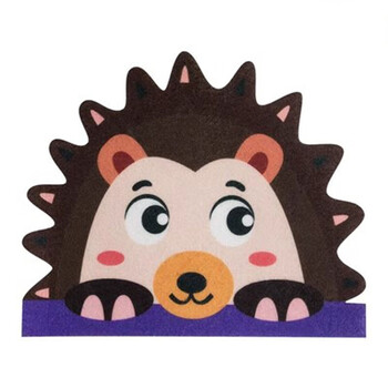 动物头饰狐狸白兔山羊大灰狼老虎表演区道具装扮幼儿玩具 卡通刺猬