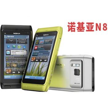 nokia/诺基亚n8手机经典1200万像素16gb内存老人机学生备用 黑色