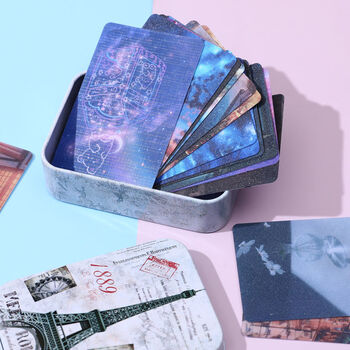 卡贴定制磨砂水晶学生饭卡diy定制卡贴动漫防水公交卡贴50张闪粉卡贴