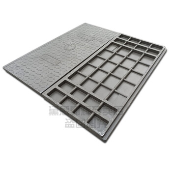 高分子沟盖板雨篦子复合树脂电缆沟盖板电力井盖高分子塑料方形弱电