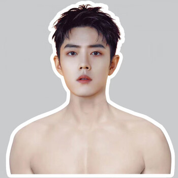 明星人形衣架衣架现货一肖战王一博周边多功能衣撑易烊千玺人形衣挂肖