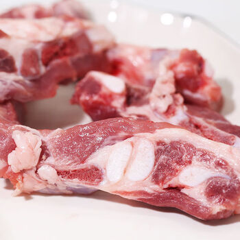 新鲜猪胸骨排骨饭5斤带肉猪软骨猪脆骨猪胸排骨饭店专用食材3斤福茹洲
