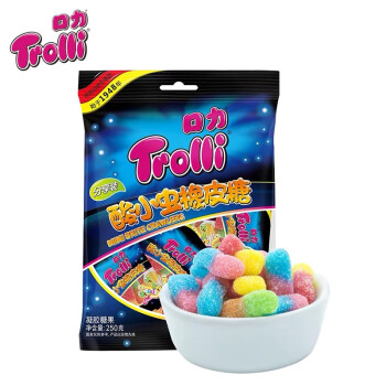 Trolli 口力 酸小虫橡皮糖 创意造型橡皮糖250g