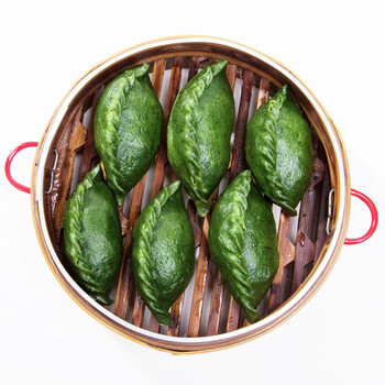 农家手工清明果江西婺源清明粿特产艾叶青团子传统艾米果糯米糍粑