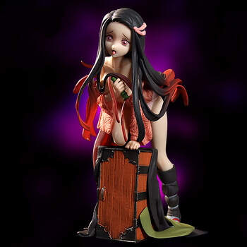 【官方旗舰】【官方旗舰】弥豆子手办同款鬼灭之刃gk魔方暴血灶门屏风