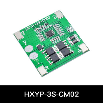 6v18650锂电池保护板防过充过放保护板14a喷雾器可用 hxyp-3s-cm02