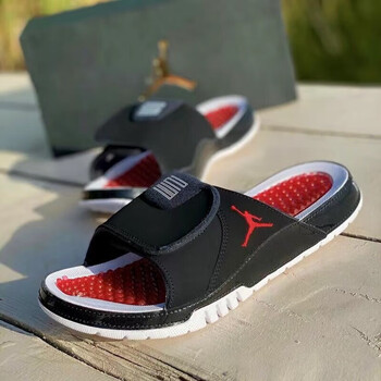 耐克nike运动拖鞋夏季新款aj魔术贴拖鞋男鞋沙滩鞋凉鞋轻便居家休闲鞋