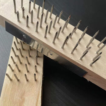 木柄钢钉刷刮鱼鳞刷子除铁锈不锈钢洋钉刷超硬钢丝刷包铁皮卖鱼刷