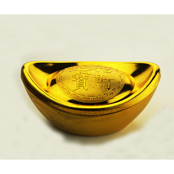 尤柯鸟仿真金砖道具假黄金块展示模型实心样品大金条金店橱窗摆件 超