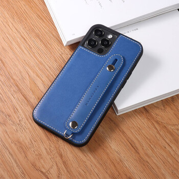 日本花虎苹果12手机壳真皮iphone12promax/mini创意情侣手机挂绳挂脖