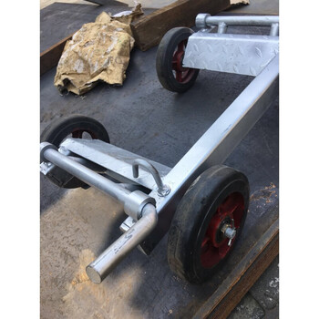 清障车救援车配件小拖车轮子粤海辅助轮托车移车器轿车小拖车小轮sn