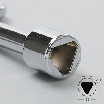 泛阳通用型电梯钥匙厅门通力奥的斯三角锁火车门配件电梯三角钥匙