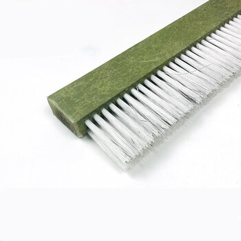 免烧砖机条刷全钢丝耐磨砖机毛刷木头塑料砖机刷子模具清扫用刷子长度