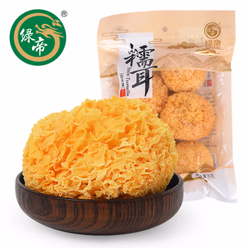 绿帝银耳白木耳 雪耳糯耳丑耳木耳古田银耳特产干货 185g
