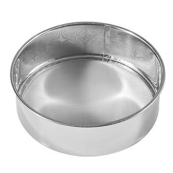 杰凯诺面粉筛手持网筛糖粉筛面粉筛子烘焙工具不锈钢60目圆形厨房家用