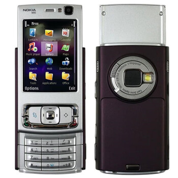 nokia/诺基亚95经典手机怀旧双向滑盖智能wifi带相机原装老人备用