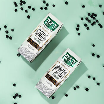 豆本豆黑豆奶250ml12盒学生奶早餐奶礼盒装饮品有机豆奶250ml10瓶