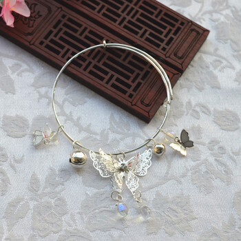 原耽周边手链 耽美衍生血雨探花花城谢怜银蝶铃铛手镯手环手饰古风