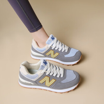 newbanadele纽百伦女鞋运动鞋女2023夏季新款休闲鞋老爹跑步鞋nb米兰