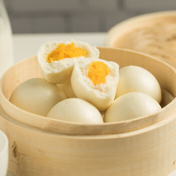 港式点心流沙包方便速食馒头面点茶点食三舍牛奶小馒头600g奶黄包810g