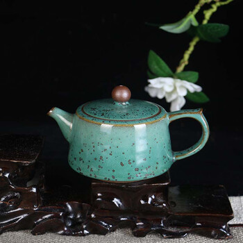 妙普乐钧瓷茶具禹州钧瓷茶壶禹州神垕钧瓷钧窑茶器单壶大师窑口传统