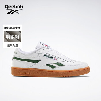 Reebok锐步官方男鞋女鞋CLUB C休闲舒适运动复古白色板鞋FV9313 FV9313  中国码:43(28cm),US:10【图片价格品牌报价】-京东