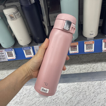 象印zojirushi日本原装保温杯保冷男女学生超轻不锈钢象牌印象水杯子