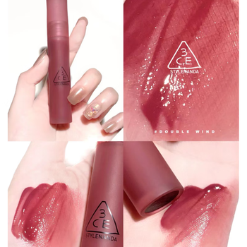 3ce lip color bestie丝绒唇釉雾面口红哑光云朵慕斯水雾镜面 深棕色