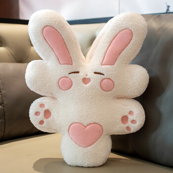 欧因可爱大有钱兔抱枕玩偶兔子毛绒玩具兔年吉祥物公仔布娃娃生日礼物