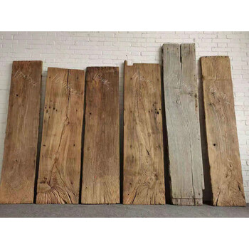 老榆木门板原木旧木板实木风化板复古怀旧楼梯踏板吧台板茶台定制