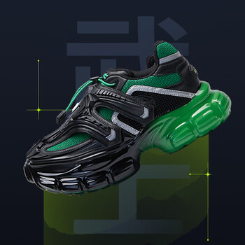 ogrdarkwarriorlimit黑武士限定3d潮夏季休闲机甲鞋丁程鑫同款毒液40