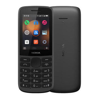 诺基亚nokia105诺基亚215通4g老人手机老年功能机学生备用无摄像黑色