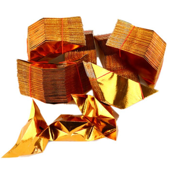 金元宝纸半成品手工祭拜祭祀用品锡箔纸钱清明节上坟祭祖扫墓