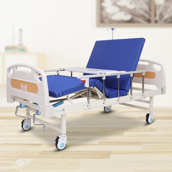 摇床双摇护理床家用多功能护理床瘫痪病人老人手摇式病床一米医用床