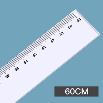 制图t字尺t型尺45/60/80/100/120cm加厚有 【加厚60厘米直尺】1把
