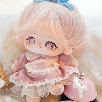 莱惠美棉花娃娃精致娃娃高温丝女娃全套衣服便宜古力古力布玩偶洋公仔