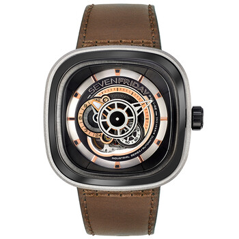 sevenfriday七个星期五 方形表盘自动机械表瑞表 p系