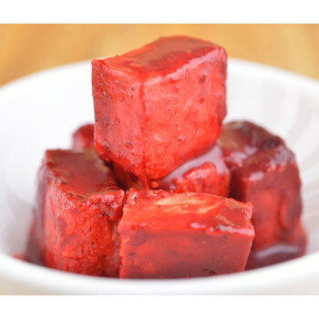 红腐乳300g2罐潮汕特产南乳酱佐餐调味下饭菜广东红方豆腐乳