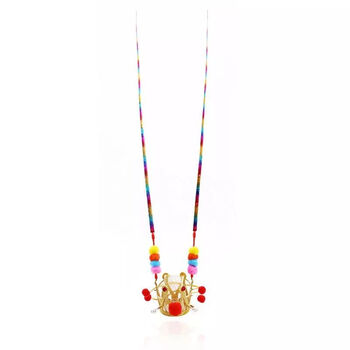 孙悟空发光紫金冠发光状元帽齐天大圣头冠美猴王帽皇冠如意金箍棒 美